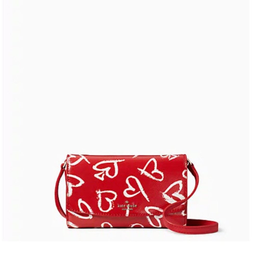 Kate Spade Laurel Way Addison Multicolor Smooth Leather Cross Body Bag